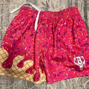 Baseball 101 Sprinkle ice cream cone Shorts